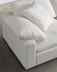 Aria 5 seater linear sofa in stain resistant fabric