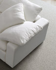 Aria 5 seater sectional sofa in stain resistant fabric