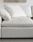 Aria 5 seater sectional sofa in stain resistant fabric