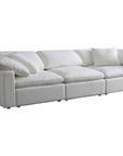 Aria 5 seater linear sofa in stain resistant fabric