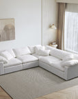 Aria 6 seater L-shaped corner sectional sofa