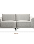 Brian 3 seater Straight Sofa