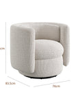 Jasmin Swivel Armchair