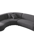 Chase 5 seater corner curved L-shape sofa