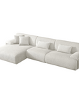 Eclipse 5 seater with chaise L-shaped sofa