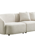 Elise Endurance fabric 3 seater sectional sofa