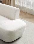 Elise Endurance fabric 5 seater corner L-shaped sofa