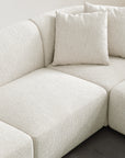 Elise Endurance fabric 5 seater corner L-shaped sofa