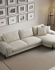 Gregory 5 seater with round chaise sectional sofa