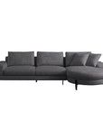 Gregory 5 seater with round chaise sectional sofa