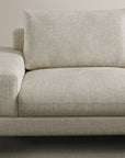 Gregory 5 seater with round chaise sectional sofa