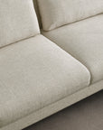 Gregory 5 seater with round chaise sectional sofa