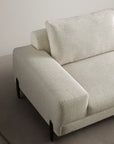 Gregory 5 seater with round chaise sectional sofa