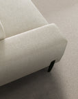 Gregory 5 seater with round chaise sectional sofa