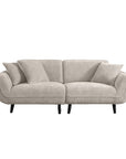 Huebert 3 seater sofa with movable backrest