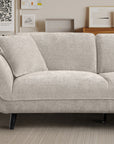 Huebert 3 seater sofa with movable backrest