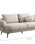 Kennedy 2 seater love seat elevated sofa