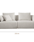 Lorraine 3 seater linear sofa