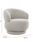Rory Swivel Armchair