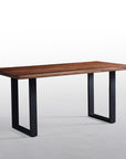 Rowan - American Black Walnut Dining Table with Metal legs