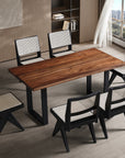 Rowan Dining Set with Scott Chairs
