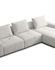 Valarie 5 seater with chaise L-shape sofa