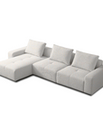 Valarie 5 seater with chaise L-shape sofa