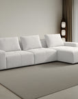 Valarie 5 seater with chaise L-shape sofa