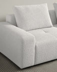 Valarie 5 seater L-shaped sofa with chaise and ottoman