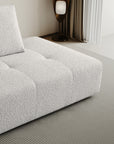Valarie 3 seater open-end sofa with ottoman