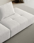 Valarie 3 seater open-end sofa with ottoman