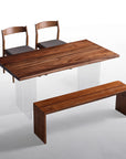 Elva Dining Set with Jaymus Chairs and Dorset Bench