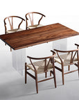 Elva Dining Set with Hansen Chairs