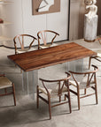 Elva Dining Set with Hansen Chairs