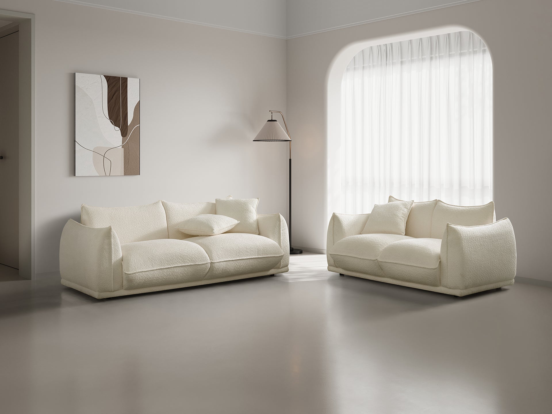Billow 3 seater linear sofa