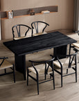 Kieth Dining Set with Hansen Chairs