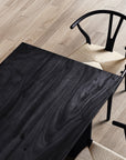 Kieth Dining Set with Hansen Chairs and Dorset Bench