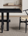 Miles Dining Set with Hansen Chairs and Dorset Bench
