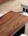 Tyson Dining Set with Barrel Chairs